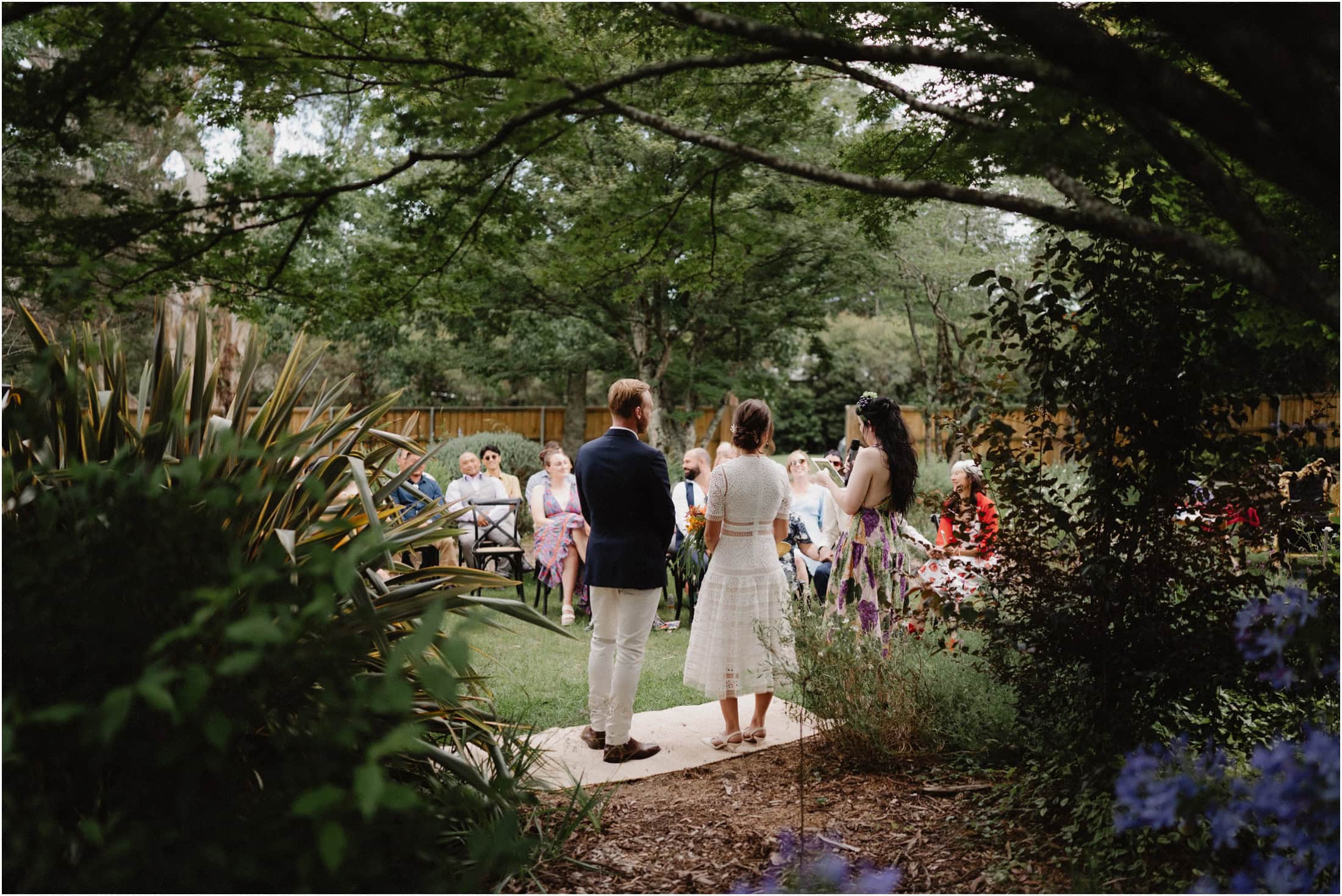 A beautiful Highball House Bundanoon wedding ceremony